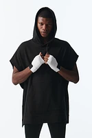 Loose Fit Sleeveless Sports Hoodie