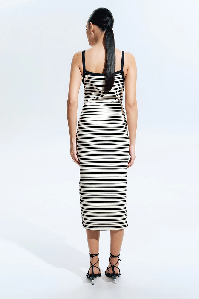 Ribbed Sleeveless Dress