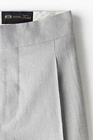 Regular-Fit Wool-Blend Pants