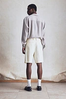 Relaxed-Fit Twill Bermuda Shorts