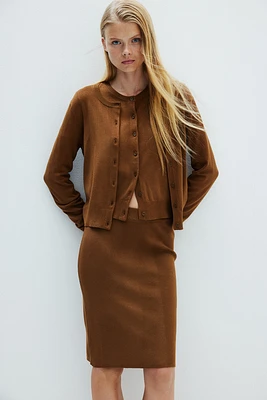 Rib-Knit Skirt