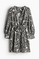 Tie-belt Dress