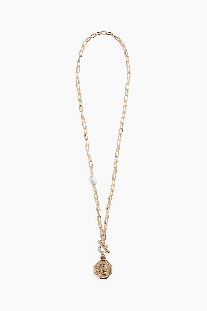 T-Bar Pendant Necklace