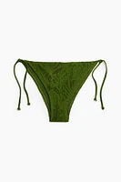 Tie tanga bikini bottoms