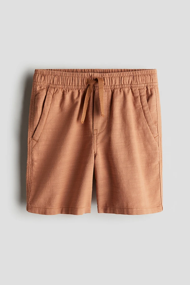 Loose Fit Denim Shorts