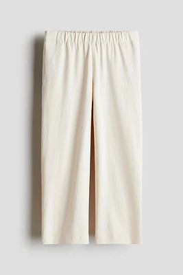 Pantalon large en jersey