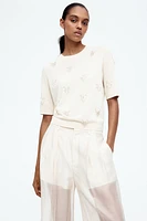 Bead-Embellished Top