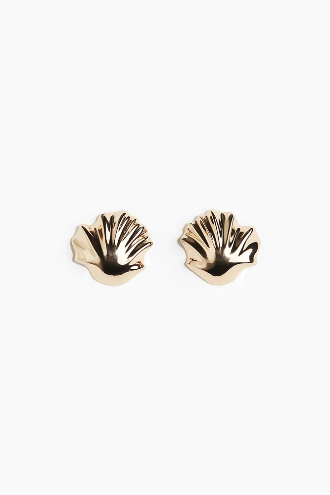 Seashell-Shaped Earrings