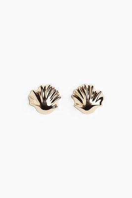 Seashell-Shaped Earrings