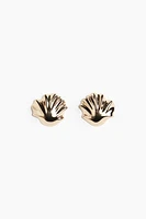 Seashell-Shaped Earrings