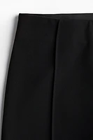 Flared Creased Pants