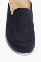 Corduroy Mules
