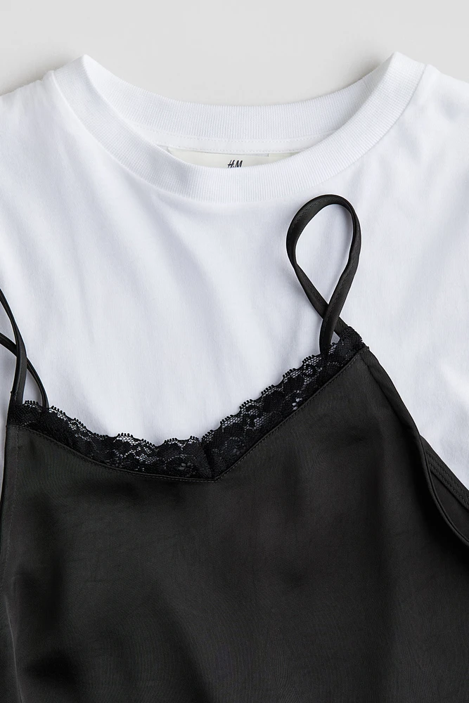 2-piece Top and Dress Set