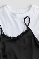 2-piece Top and Dress Set