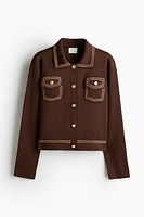 Cardigan with Collar