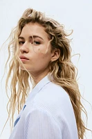 Linen-Blend Pajamas