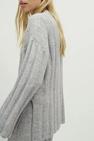 Oversized Rib-knit Sweater