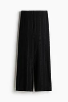 Lace Jersey Pants