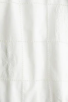 Embroidered Cotton Poplin Dress