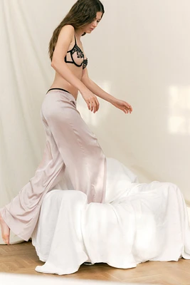 Embroidered Balconette Bra
