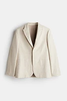 Relaxed-Fit Linen-Blend Jacket