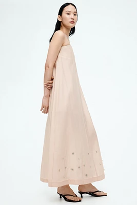 Embellished Bandeau Dress