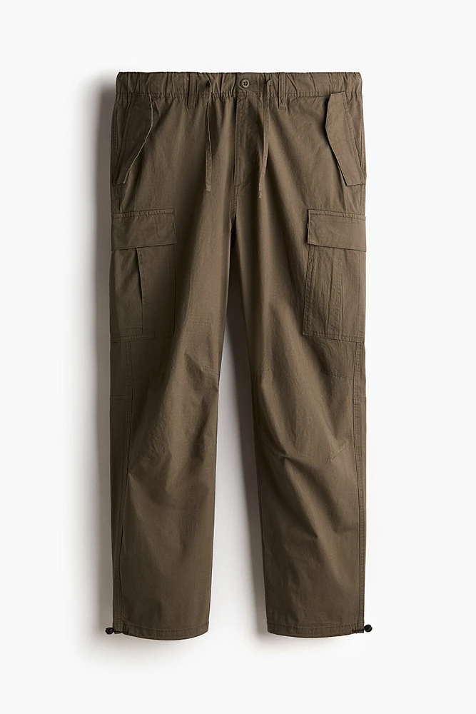 Regular Fit Ripstop Cargo Pants