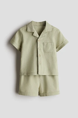 2-piece Linen-blend Set
