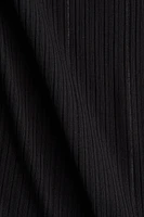 Rib-knit vest top