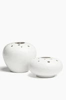 Ikebana Stoneware Vase