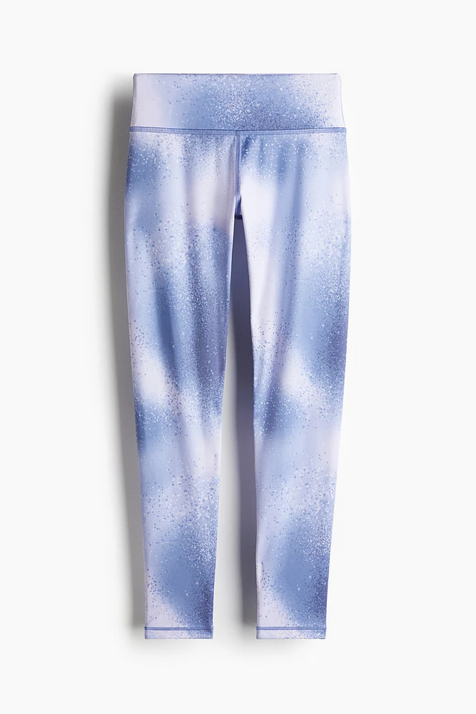 Patterned Sports Leggings with DryMove™