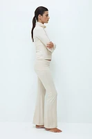 Jersey Cardigan with Zipper