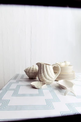 Patterned Cotton Tablecloth