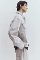 Loose-Fit Denim Jacket