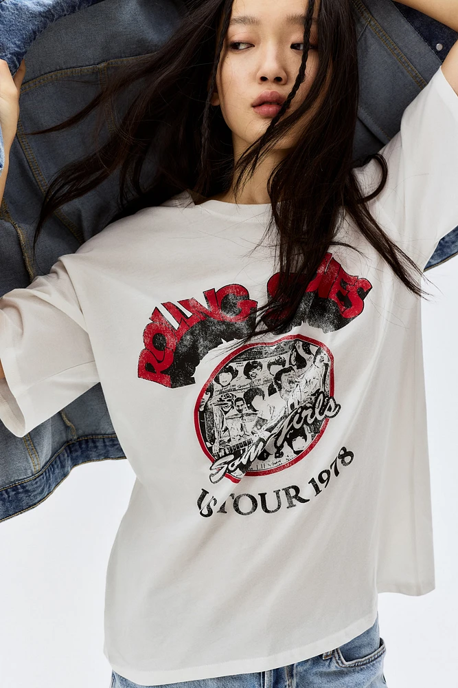 Oversized Printed T-Shirt