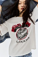 Oversized Printed T-Shirt