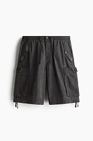 Loose-Fit Cargo Shorts