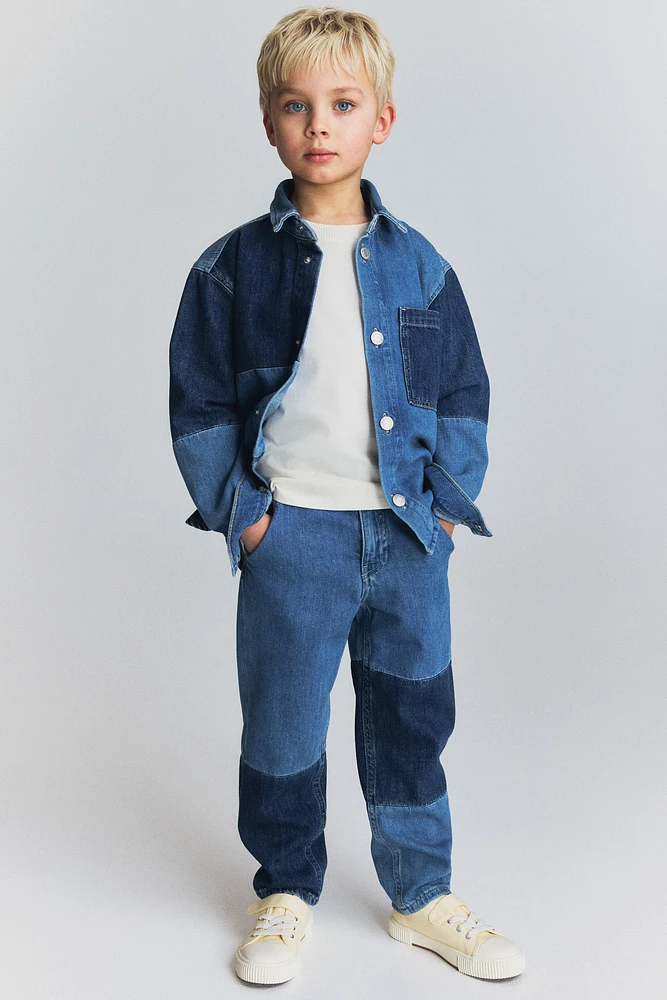 Color-Block Jeans
