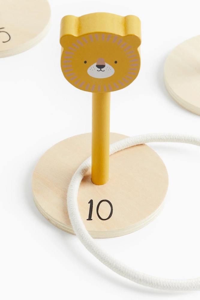 Wooden Ring Toss Game