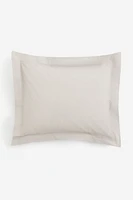 Cotton Percale Pillowcase