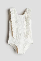 Ruffle-Trimmed Swimsuit