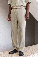 Relaxed-Fit Lyocell-Blend Pants