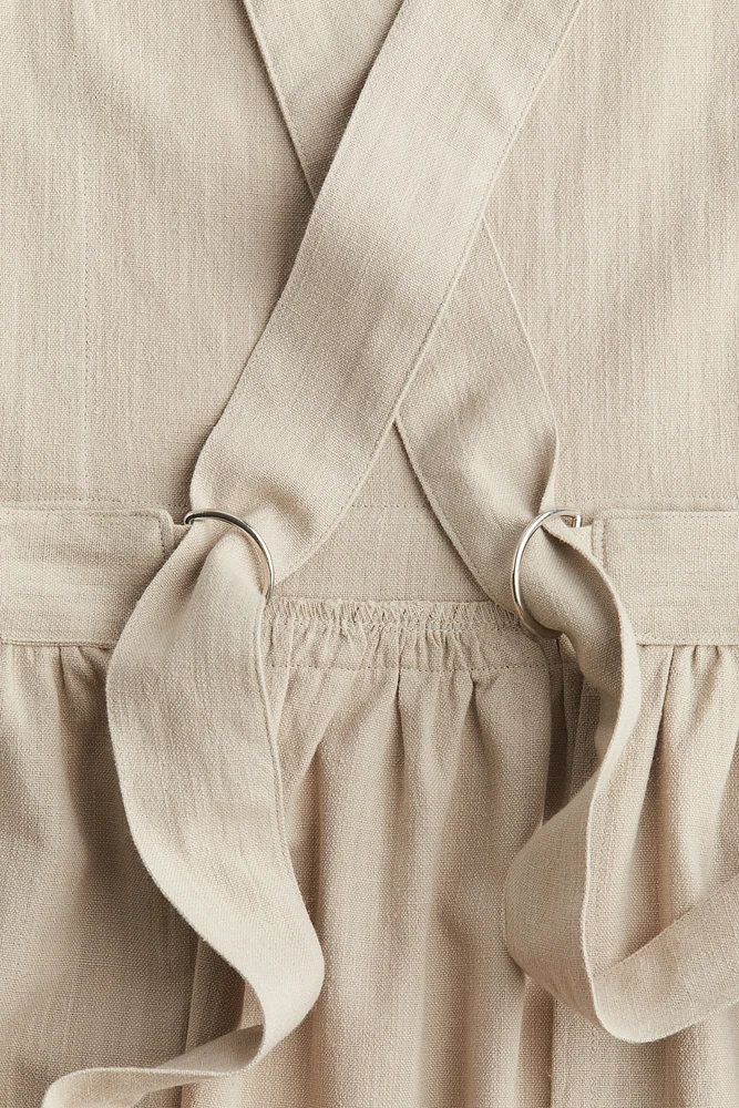 Ruffle-trimmed Apron