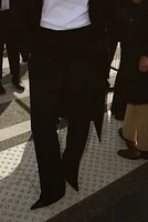 Wool-Blend Dress Pants