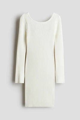 Rib-Knit Dress