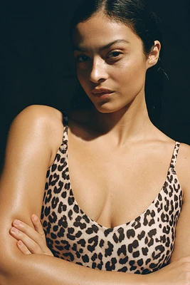 Maillot de bain coussiné avec cordons serrage