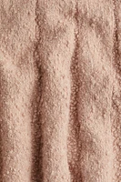 Pleated Bouclé-Knit Skirt