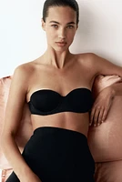 2-Pack Padded Microfiber Balconette Bras