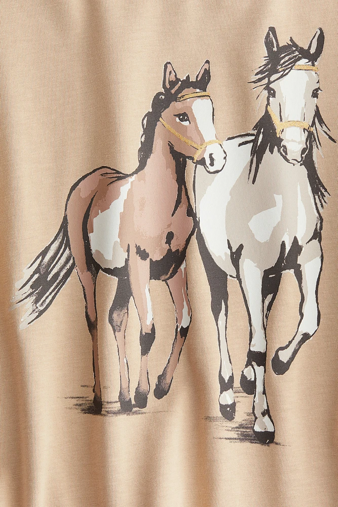 Printed Cotton Top