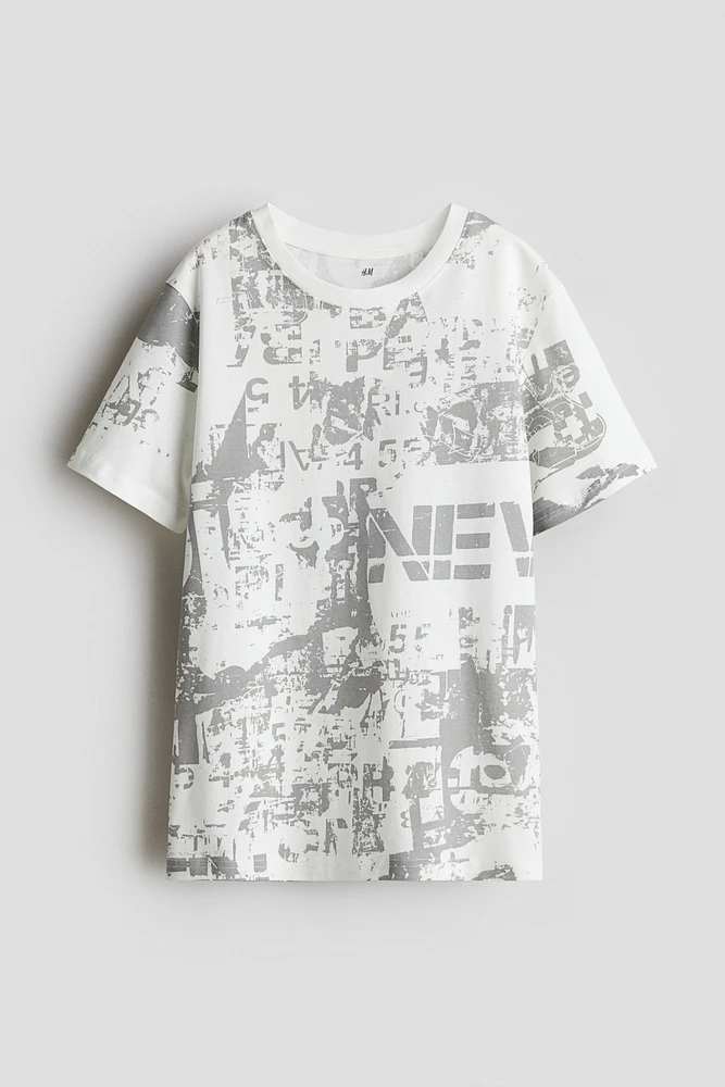T-shirt imprimé en coton